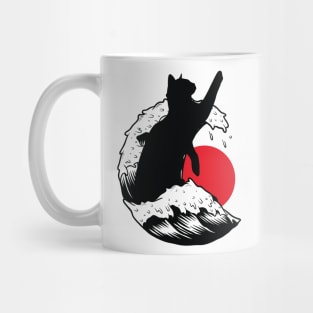 Cat Japanese Vintage Mug